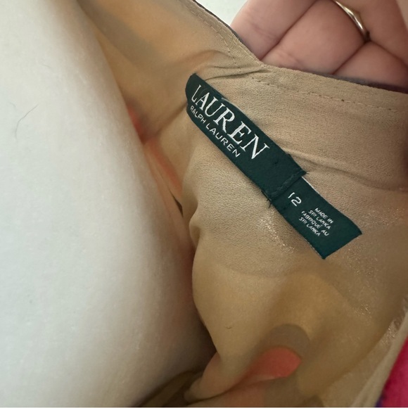 Ralph Lauren Colorful striped southwest chiffon wrap  Dress size 12 - Picture 4 of 5